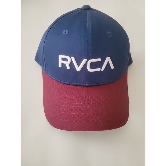 Original Authentic RVCA Twill #2 SnapBack Truckers Hat Baseball Cap NWOT - Picture 1 of 3